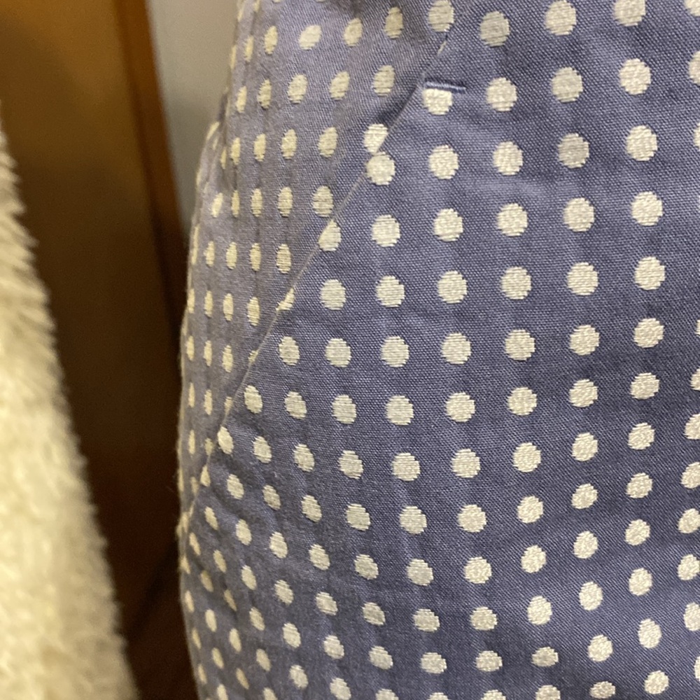 The Limited Women’s Gray/Blue & White Polka Dot Pencil Skirt. Size 2. - Picture 2 of 7